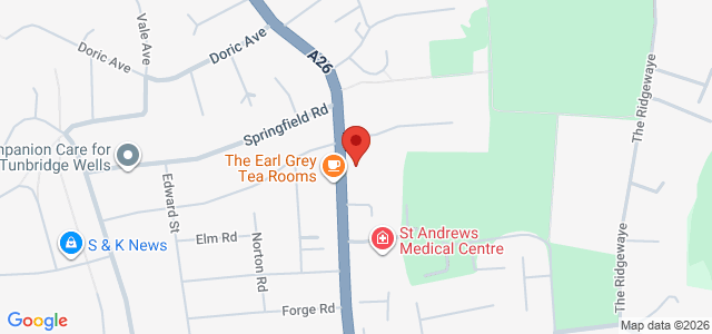 Map showing The Pizza Joint - Tunbridge Wells in Tunbridge Wells