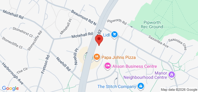 Map showing The Pizza Joint - Prince of Wales Road (Halal) in Sheffield
